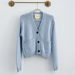 Anthropologie Kerri Rosenthal Heart Cardigan XS